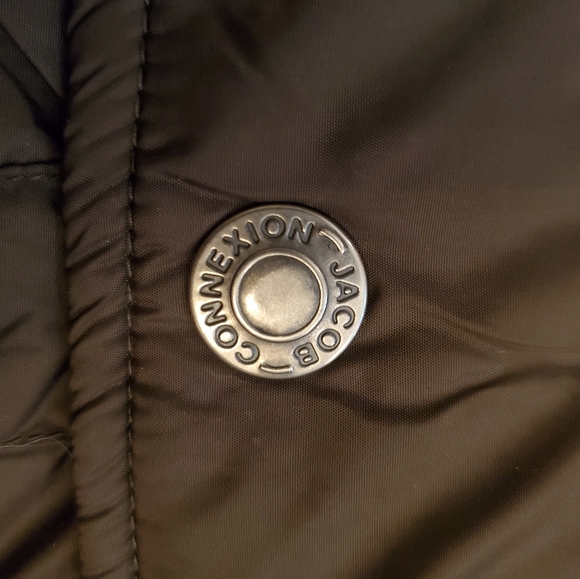 JACOB CONNEXION olive puffer vest - Picture 6 of 11